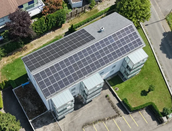 Solar panel on condo building in Menziken, AG - Image 3