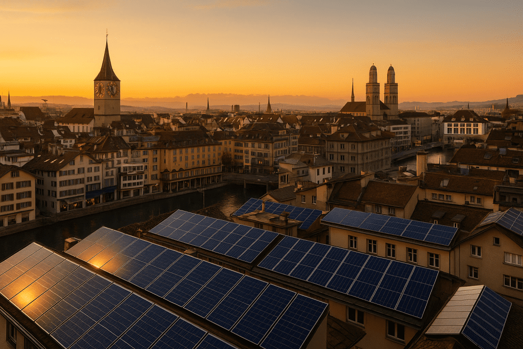guide to solar for your roof in Canton Zürich