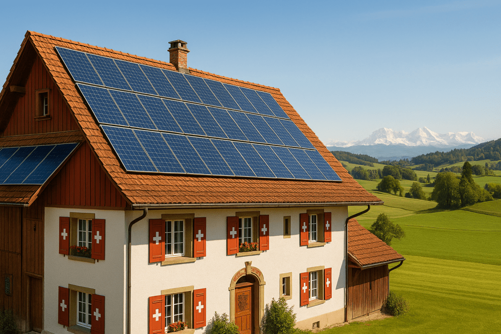 roof rent for solar in Canton Aargau for income
